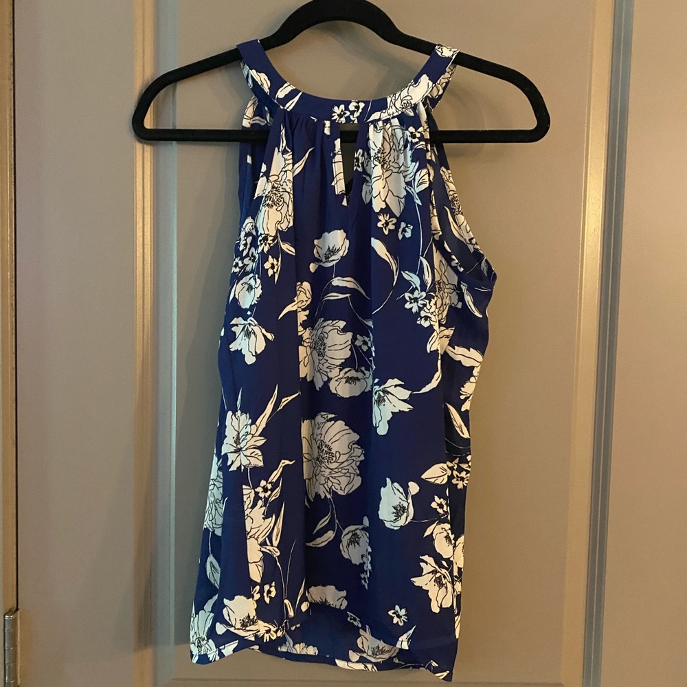 Blue Dressy Tank